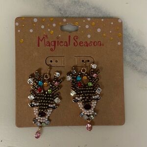 Reindeer Earrings
